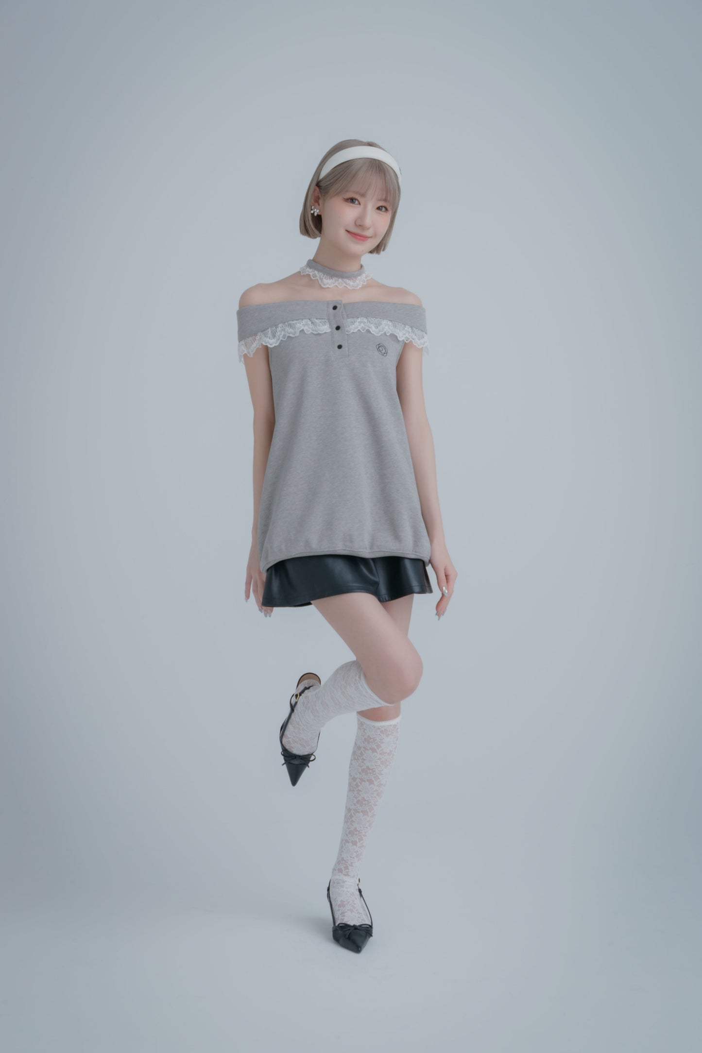 Choker Tunic (Gray)