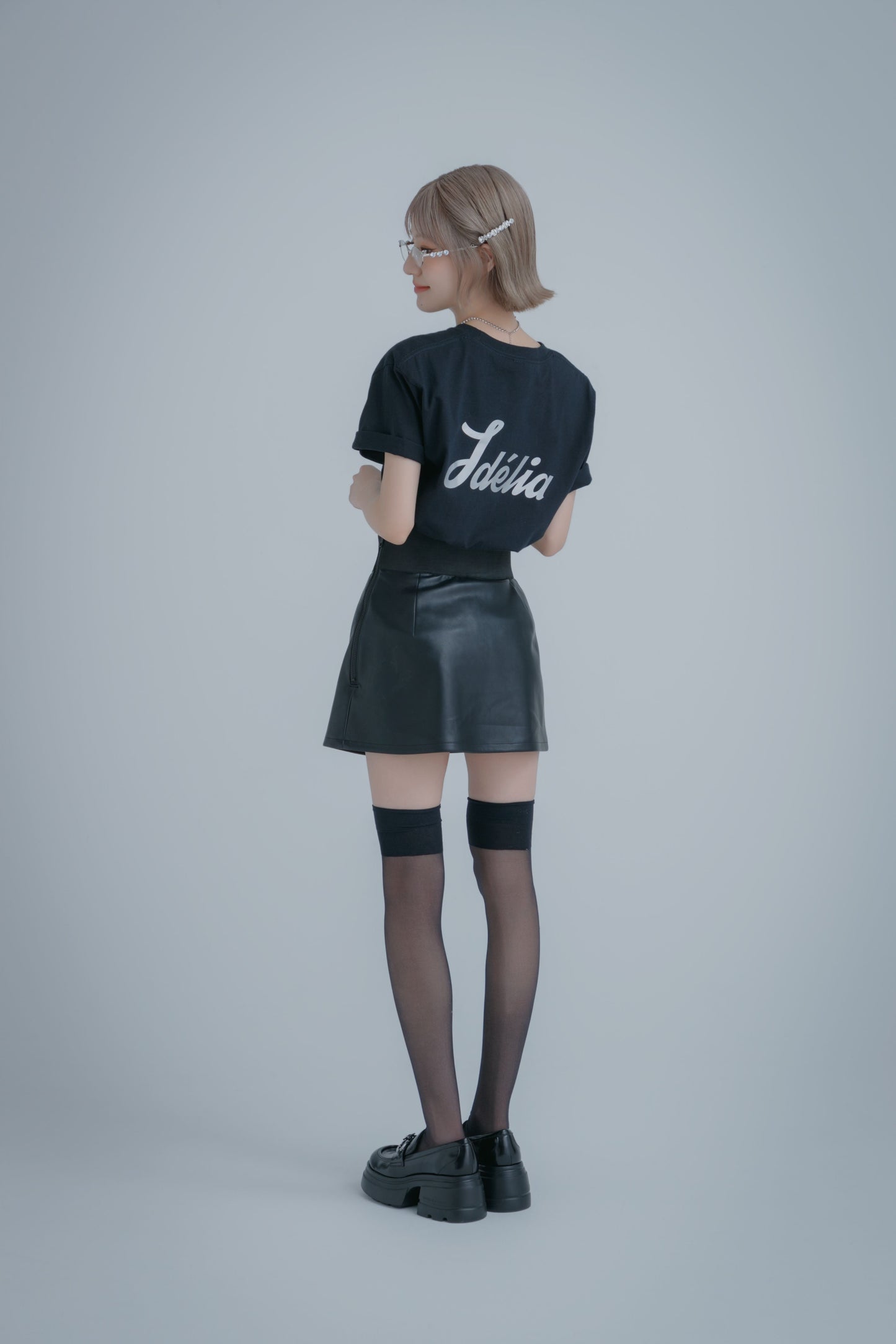 Leather Mini-Skirt