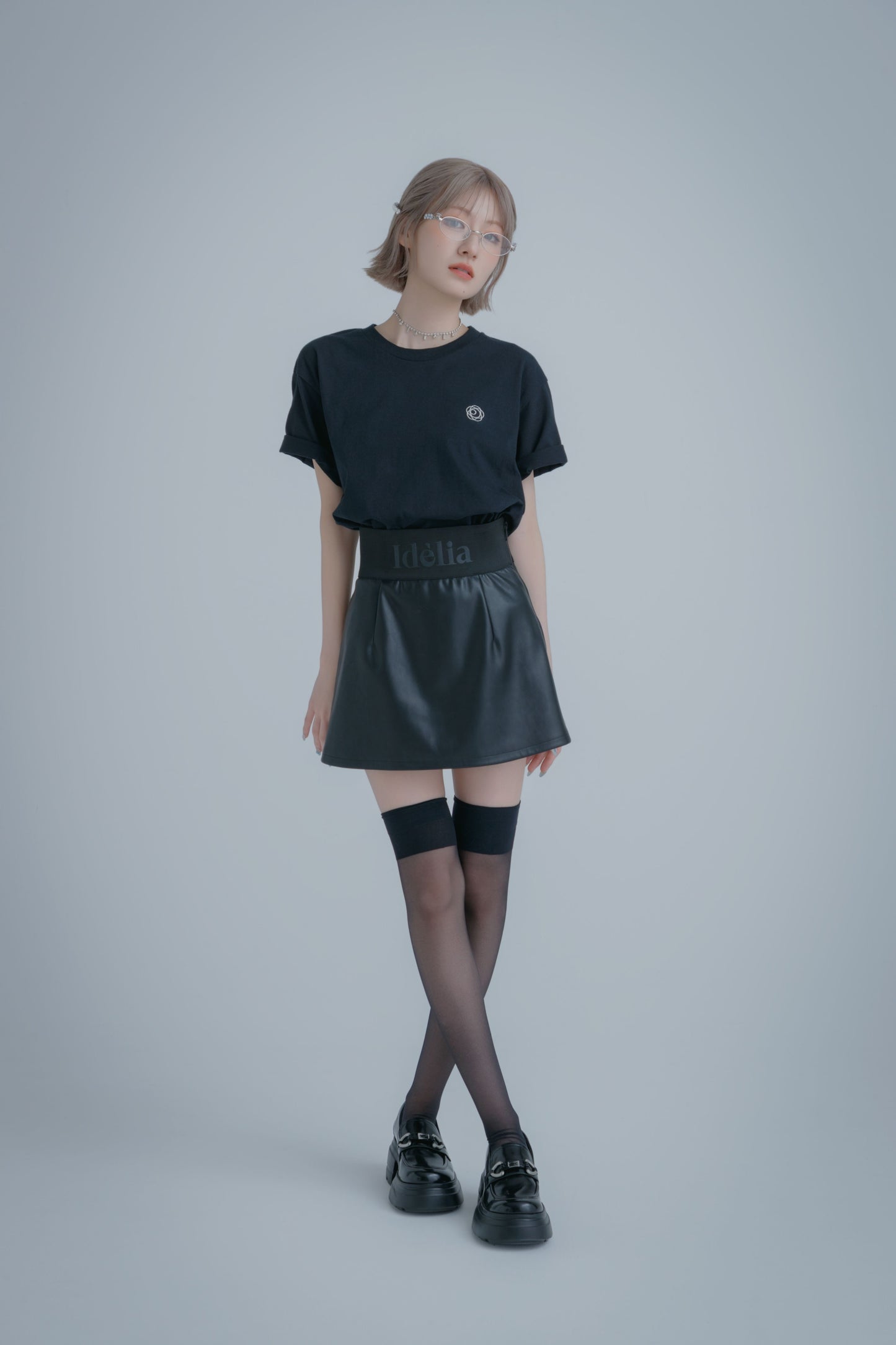 Leather Mini-Skirt
