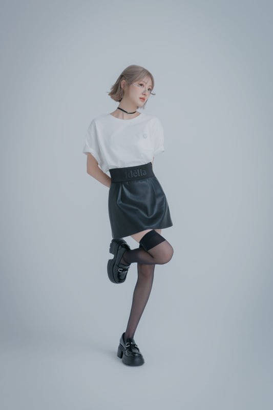 Leather Mini-Skirt