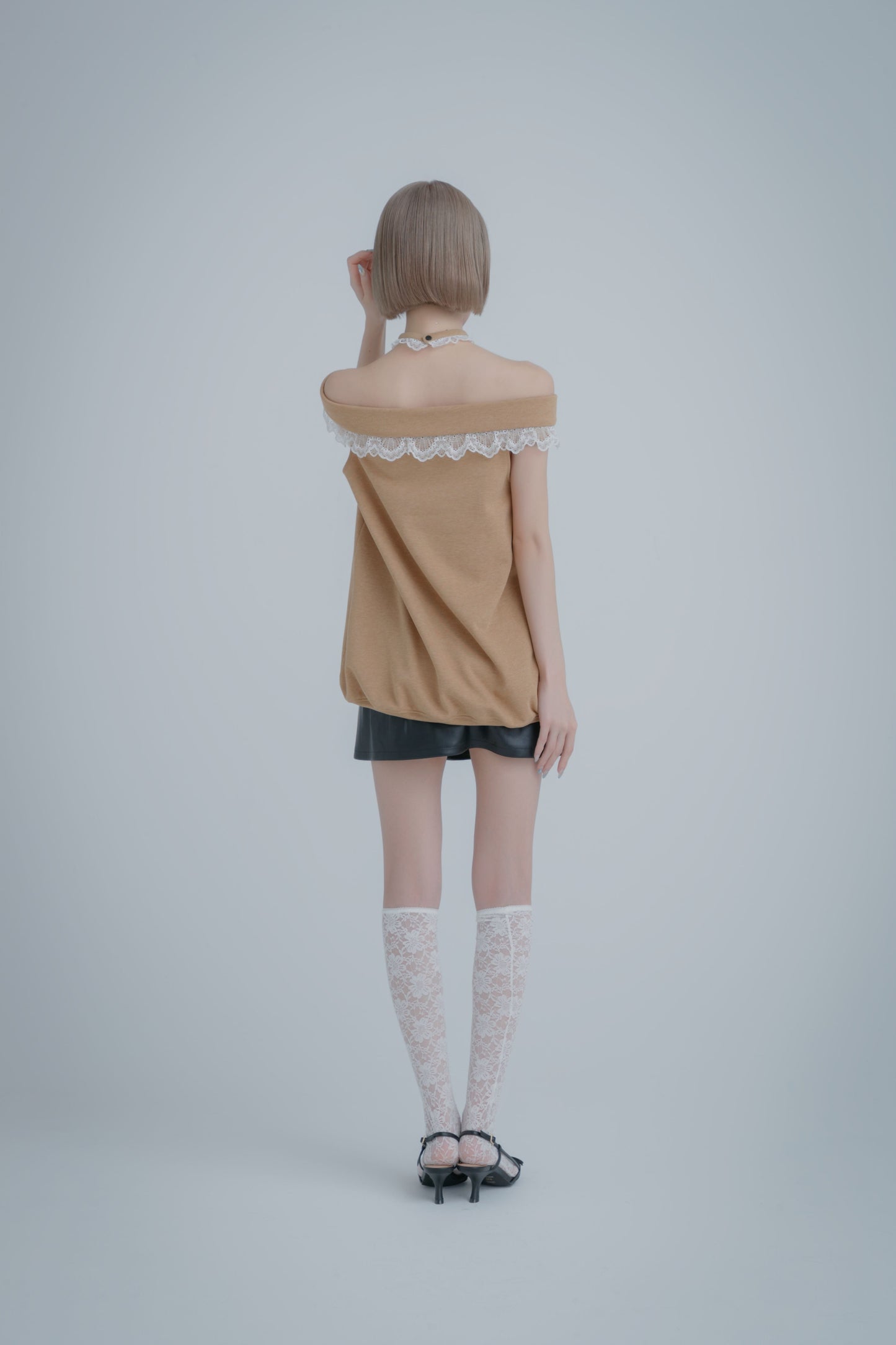 Choker Tunic (Beige)