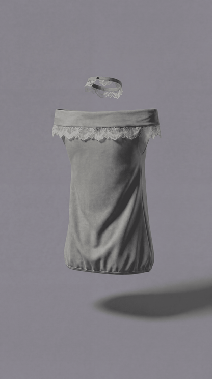 Choker Tunic (Gray)
