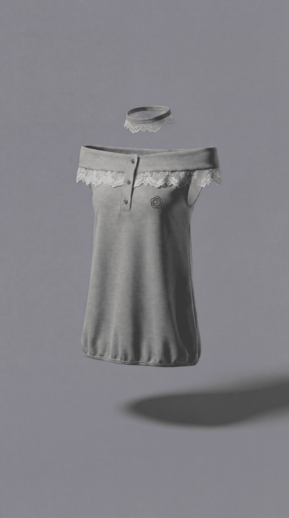 Choker Tunic (Gray)