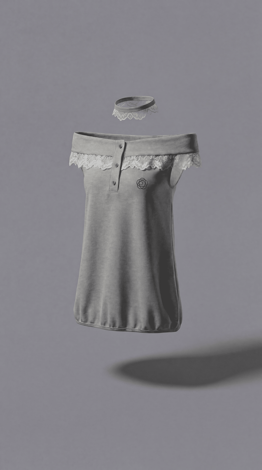 Choker Tunic (Gray)