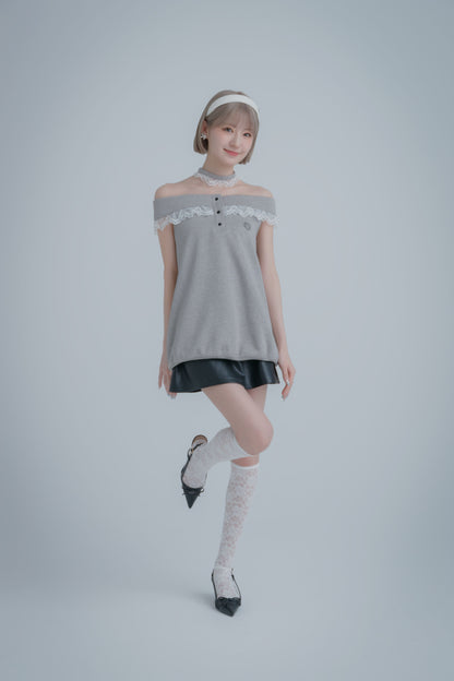 Choker Tunic (Gray)