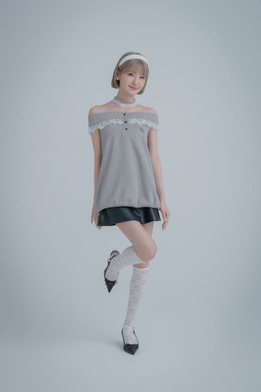 Choker Tunic (Gray)