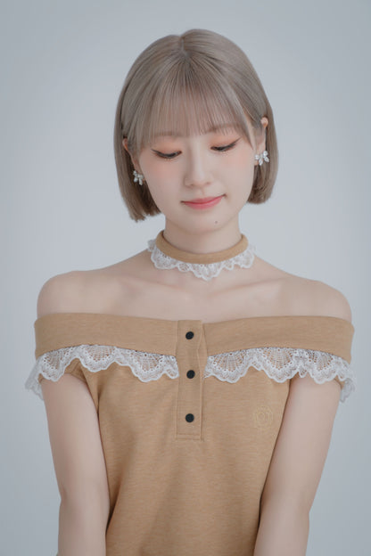 Choker Tunic (Beige)